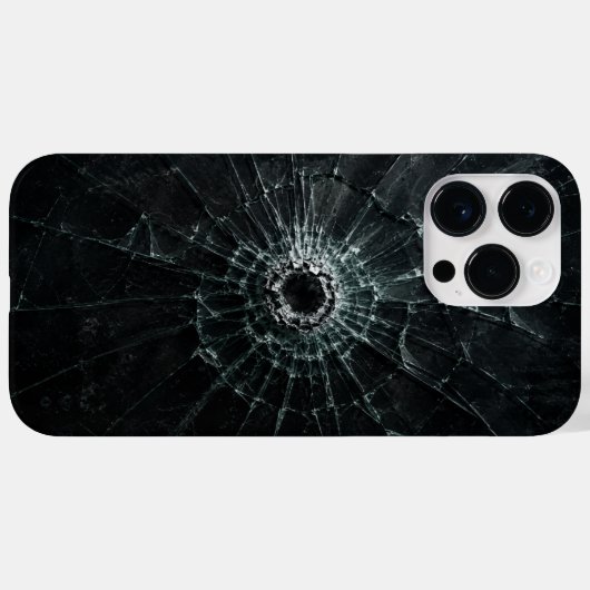 Perforated Glass Phone Case Case-Mate iPhoneケース (裏面 (横))