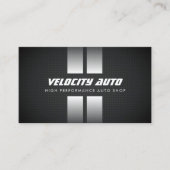 Performance Auto Shop Racing Stripes Black 名刺 (正面)
