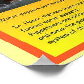 Performing Arts,ベトナムの水操り人形 ポスター (角)