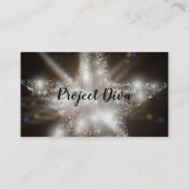 「Performing Arts & Stars」ビジネスカード 名刺 (裏面)