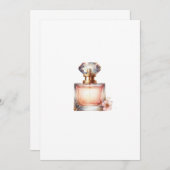 perfum letter 招待状 (正面/裏面)