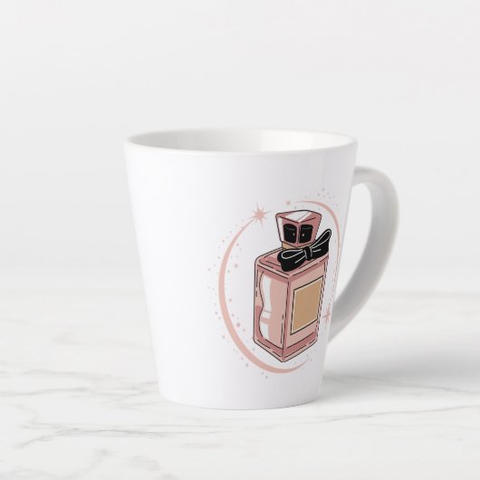 Perfume カフェラテマグ (右アングル)