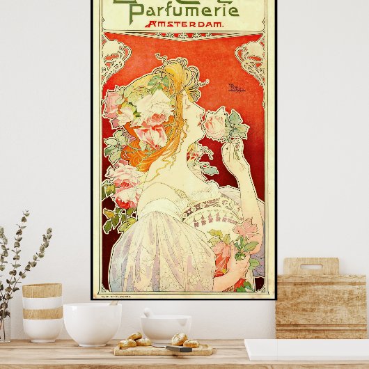 Perfume Ad 1897 ポスター (キッチン)