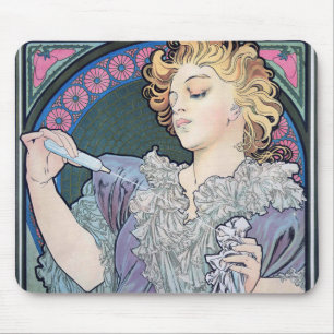 Perfume, Alphonse Mucha マウスパッド
