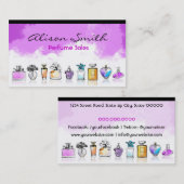 Perfume Sales 名刺 (正面/裏面)