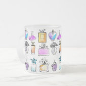 Perfumes Art フロストグラスマグカップ (正面左)