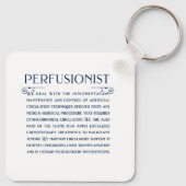 perfusionistが行うこと キーホルダー (裏面)