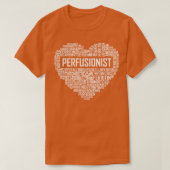 perfusionistハート tシャツ (デザイン正面)