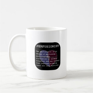 Perfusionist定義 コーヒーマグカップ