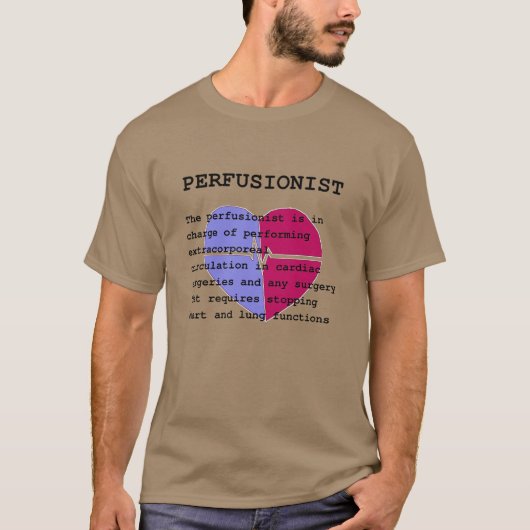 Perfusionist定義 Tシャツ (正面)