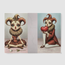 Pergament Paper Harlequin Poetry Collection ベラム紙招待状