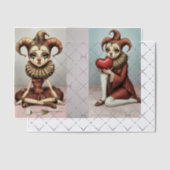 Pergament Paper Harlequin Poetry Collection ベラム紙招待状 (オフセット (招待状))