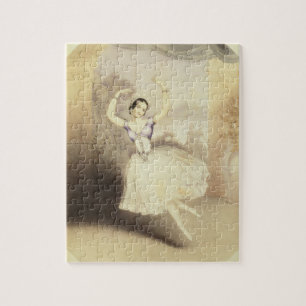 PeriのバレエのCarlotta Grisi (1819-99年) ジグソーパズル