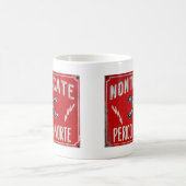 Pericolo di Morte コーヒーマグカップ (中央)