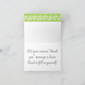 PeridotのSweetペイズリーハートサンキューカード サンキューカード (内部)