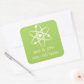Peridotステッカーの魅力的な力 スクエアシール (封筒)