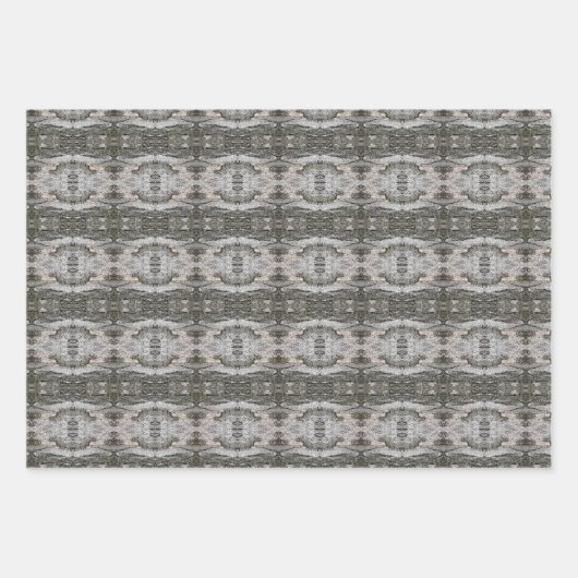 Peril Tree Bark Patterned ラッピングペーパーシート (正面3)
