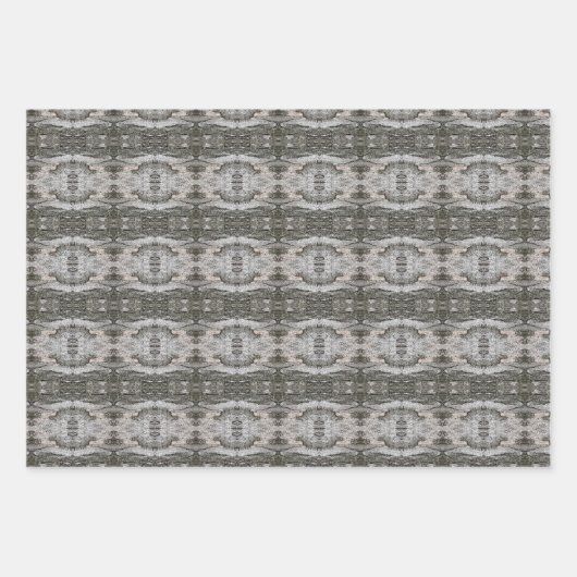 Peril Tree Bark Patterned ラッピングペーパーシート (正面2)