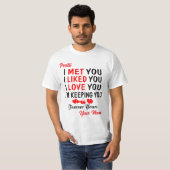 Perilli I Met You Like You Love You Tシャツ (正面フル)