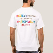 Period PacksプロジェクトTシャツ – LGBTQ Love Tシャツ (裏面)