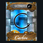 Periodic Carbon Element Atomic Number #6 Poster ポスター<br><div class="desc">Paper Type: Value Poster Paper (Matte) Your walls are a reflection of your personality, so let them speak with your favorite quotes, art, or designs printed on our custom Giclee posters! Choose from up to 5 unique, high quality paper types to meet your creative or business needs. All are great...</div>
