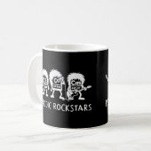 Periodic Rockstars Chemistry Humor コーヒーマグカップ (正面左)