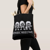 Periodic Rockstars Chemistry Humor トートバッグ (クローズアップ)