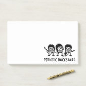 Periodic Rockstars Chemistry Humor ポストイット (デスク)