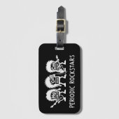 Periodic Rockstars Chemistry Humor ラゲッジタグ (正面縦)