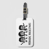 Periodic Rockstars Chemistry Humor ラゲッジタグ (正面縦)