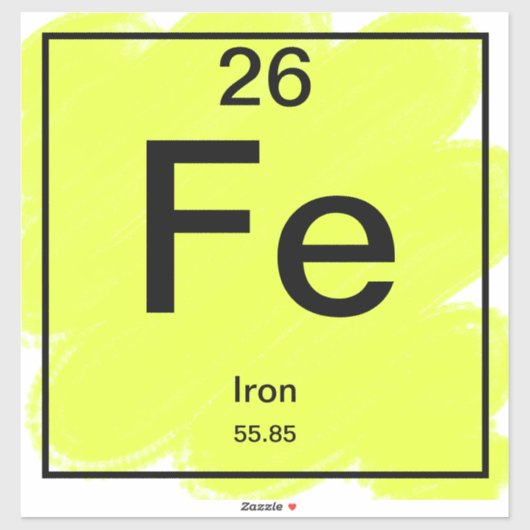 Periodic Tableステッカー – アイロン シール (シート)