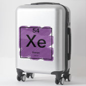 Periodic Tableステッカー – キセノン シール (スーツケース)