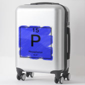 Periodic Tableステッカー – リン シール (スーツケース)