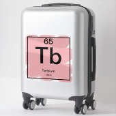 Periodic Tableステッカー – Terbium シール (スーツケース)