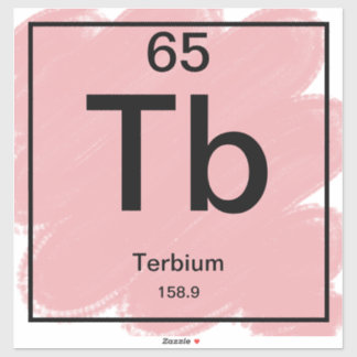 Periodic Tableステッカー – Terbium シール