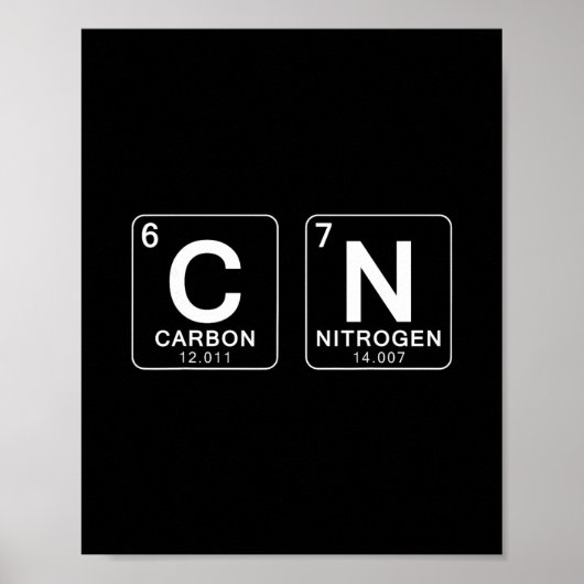 Periodic Table 67 Meme Funny Science Teacher 6 7 B ポスター (正面)