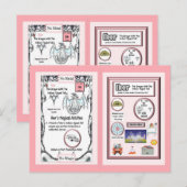 Periodic Table Dragon – インジウムカード ポストカード (正面/裏面)