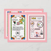 Periodic Table Dragon – ガリウムカード ポストカード (正面/裏面)