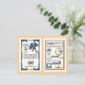 Periodic Table Dragon – モリブデンカード ポストカード (スタンド正面)