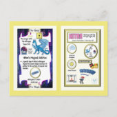 Periodic Table Dragon – 窒素カード ポストカード (裏面)