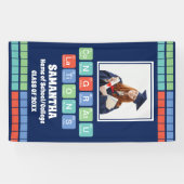 Periodic Table Elements 2025卒業写真 横断幕 (横)