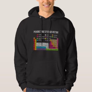 Periodic Table Of Black History, African American  パーカ