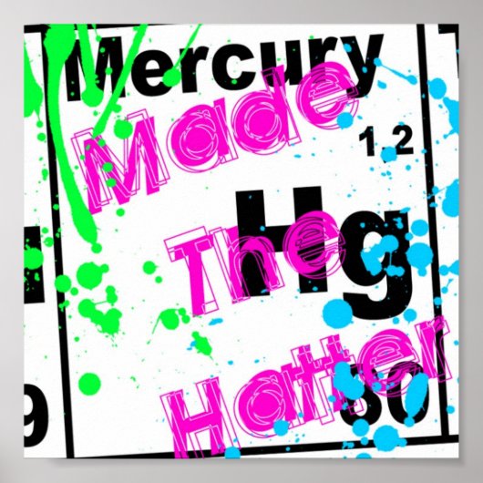 Periodic Table of Elements ポスター (正面)