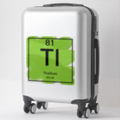 Periodic Table Sticker - Thallium シール (スーツケース)