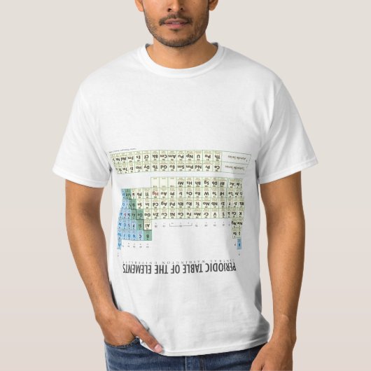 periodic_table tシャツ (正面)