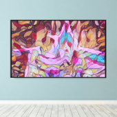 Peripatetic Vagabond キャンバスプリント (インサイチュ (ウッドフロア))