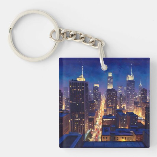 Peripheral Metropolis View キーホルダー (正面)