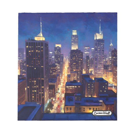 Peripheral Metropolis View ノートパッド (正面)