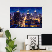 Peripheral Metropolis View ポスター (ホームオフィス)