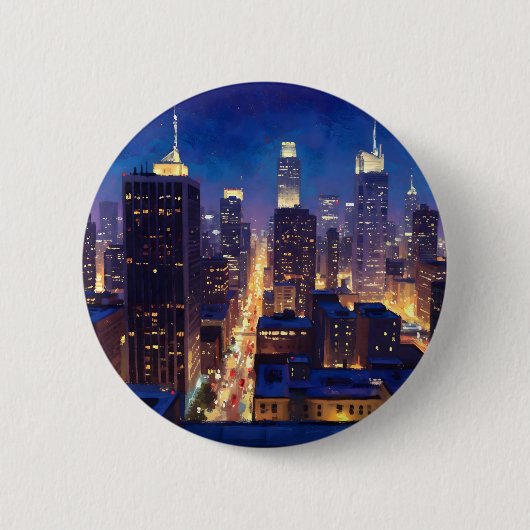 Peripheral Metropolis View 缶バッジ (正面)